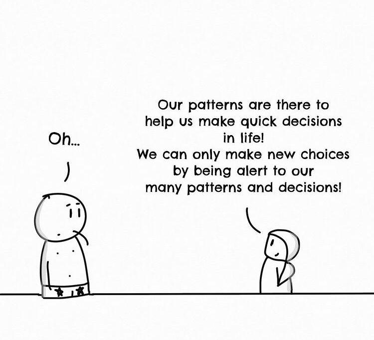 Breaking our patterns