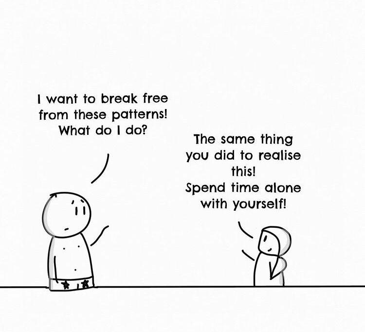 Breaking our patterns